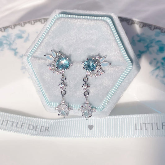 blue fairy ピアス/イヤリング