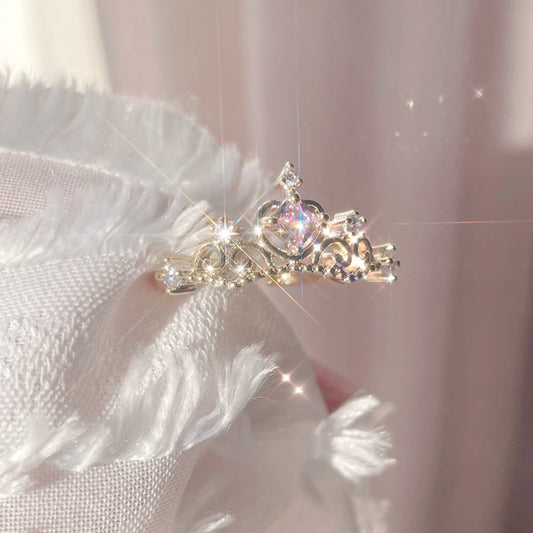 ♥人気再販♥ glamour crown リング <新色追加>