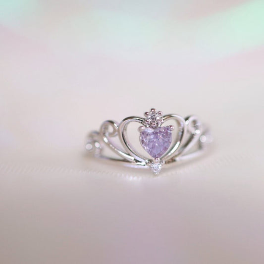 ♥人気再販♥ Violet Heart Ring