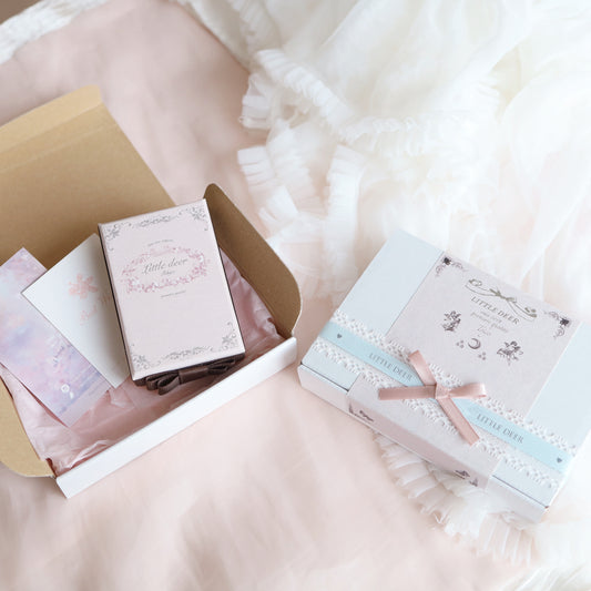 ギフトBOX + Luxuryラッピングセット <メッセージカード付き>