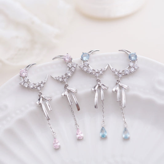 lunar ribbon ピアス