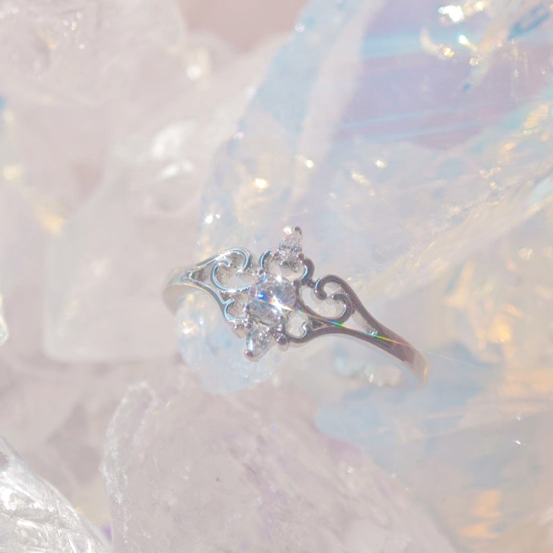 Crystal Tiara リング – little deer