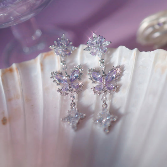 Mystic Butterfly ピアス/イヤリング