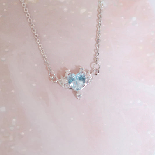 ocean heart ネックレス