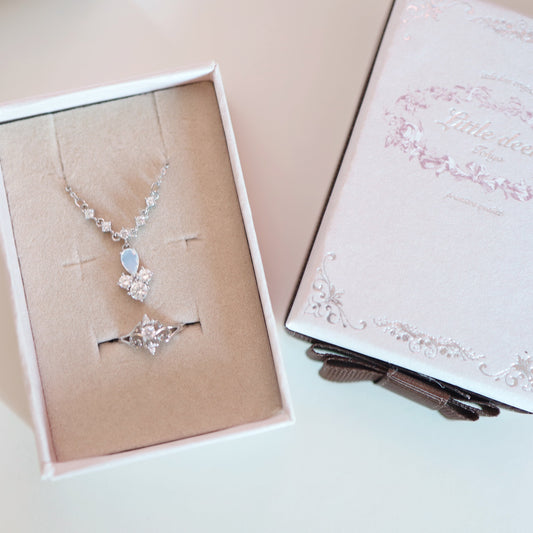 Crystal  Set  ♡gift box付き♡