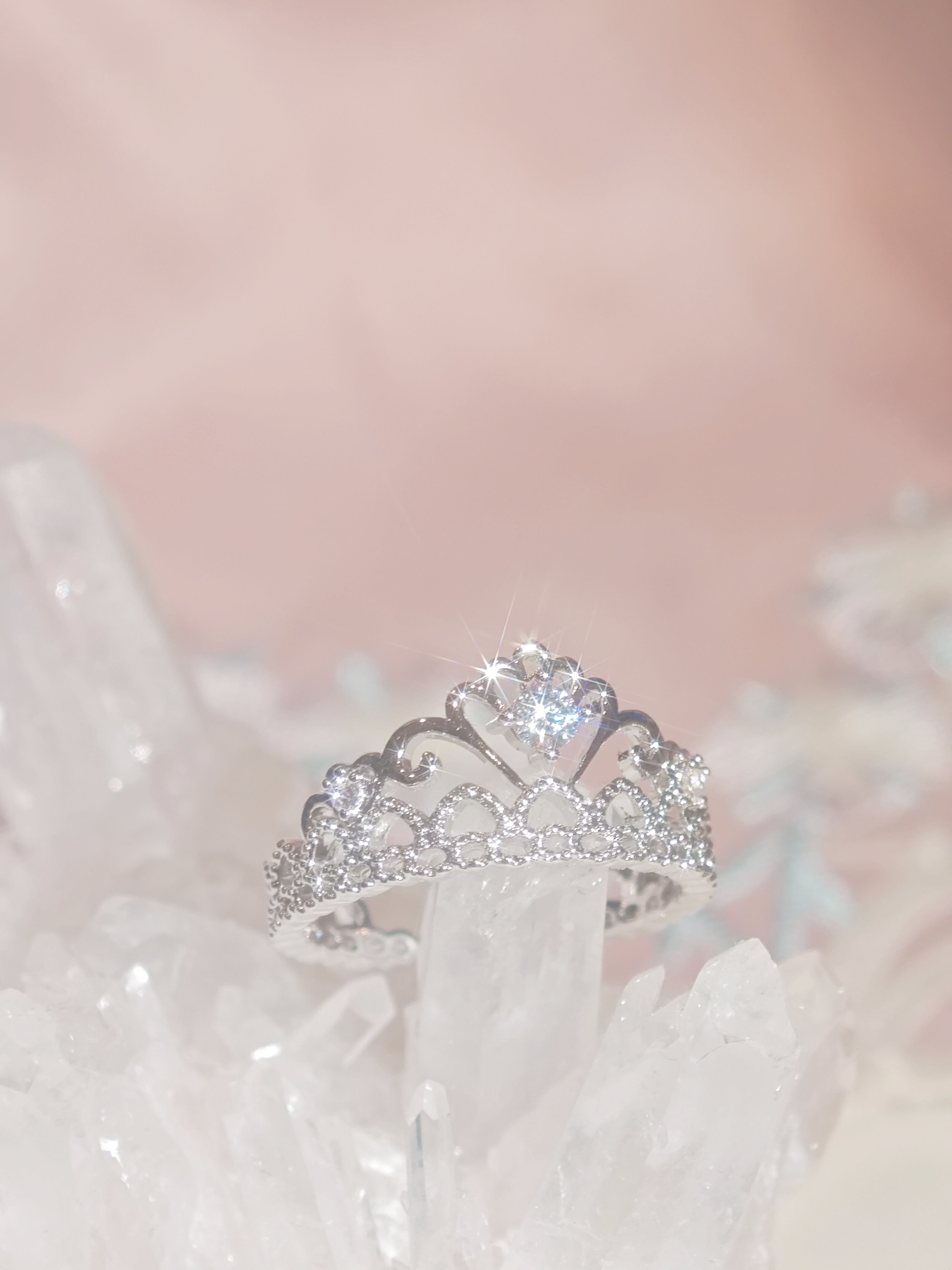 Swan Lace Glow リング