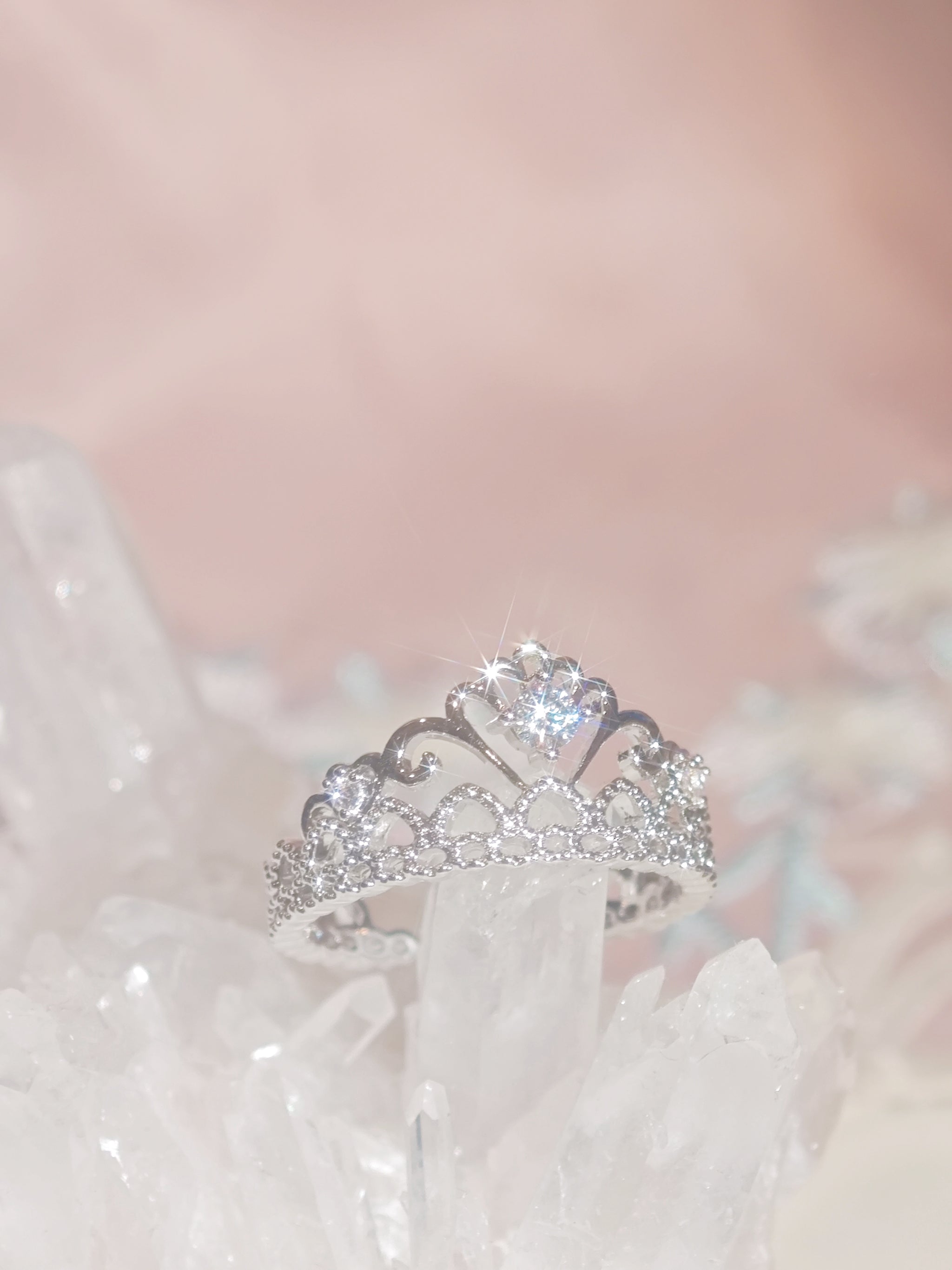 Swan Lace Glow リング