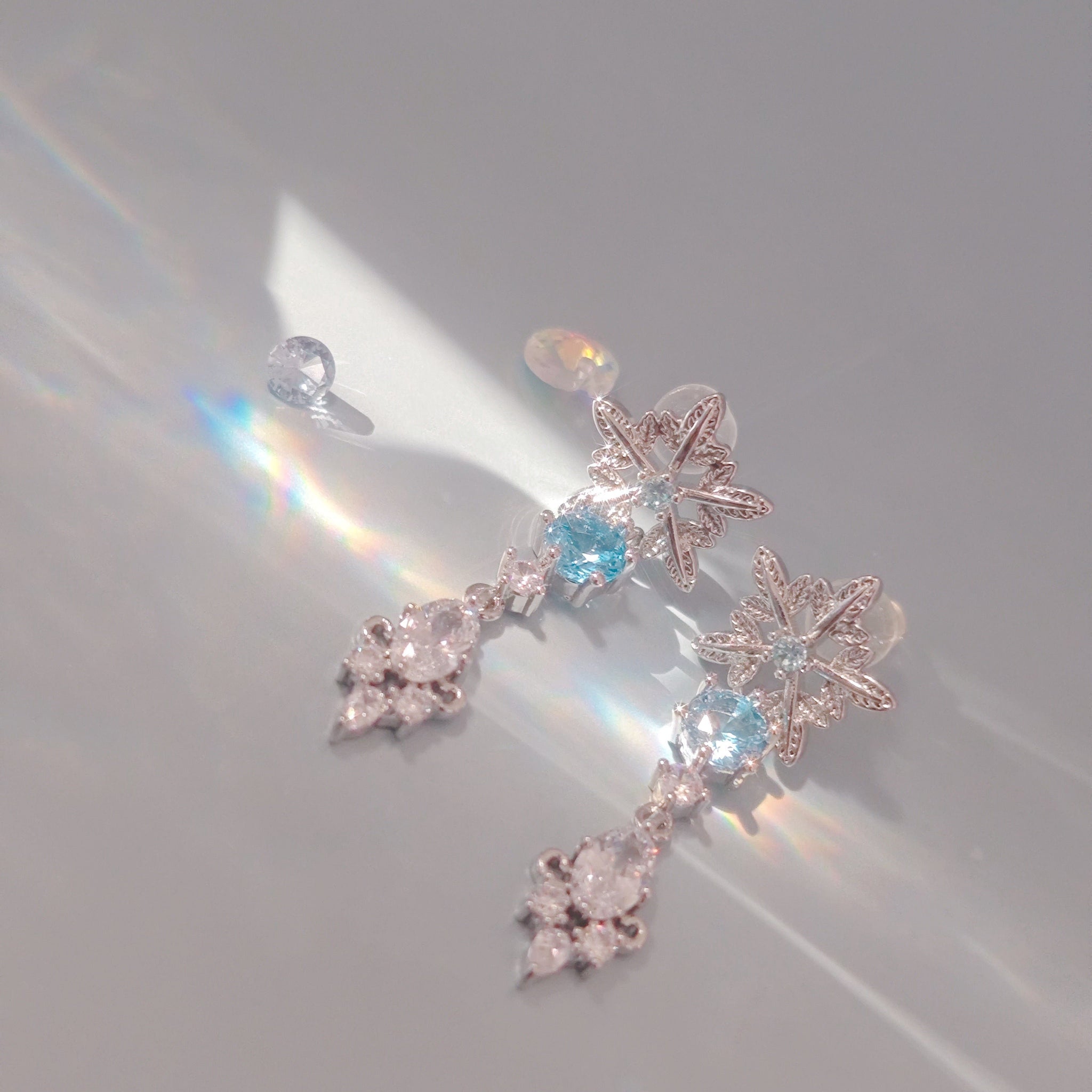 Snowflake Mirage ピアス/イヤリング