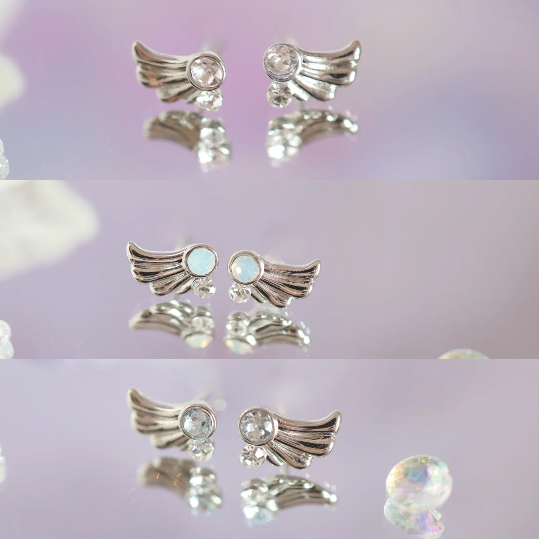 Angel Wing ピアス/イヤーカフ