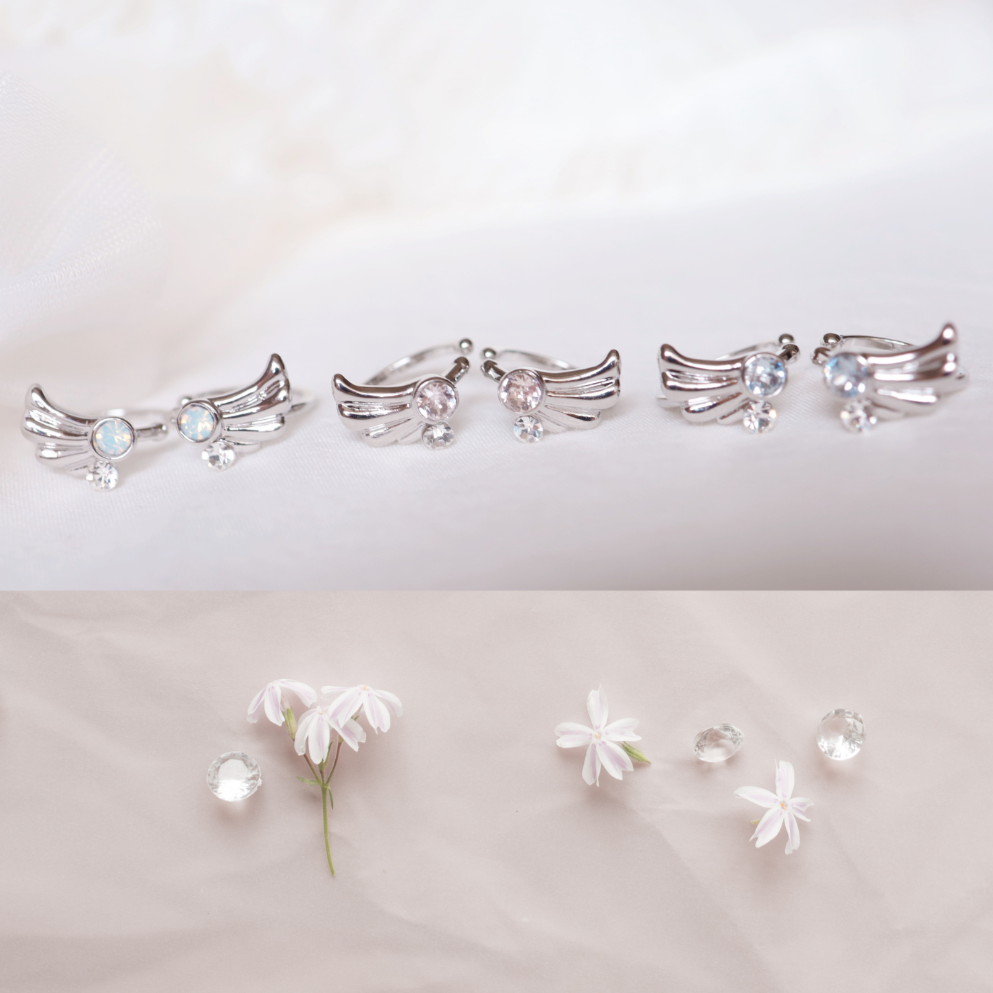 Angel Wing ピアス/イヤーカフ