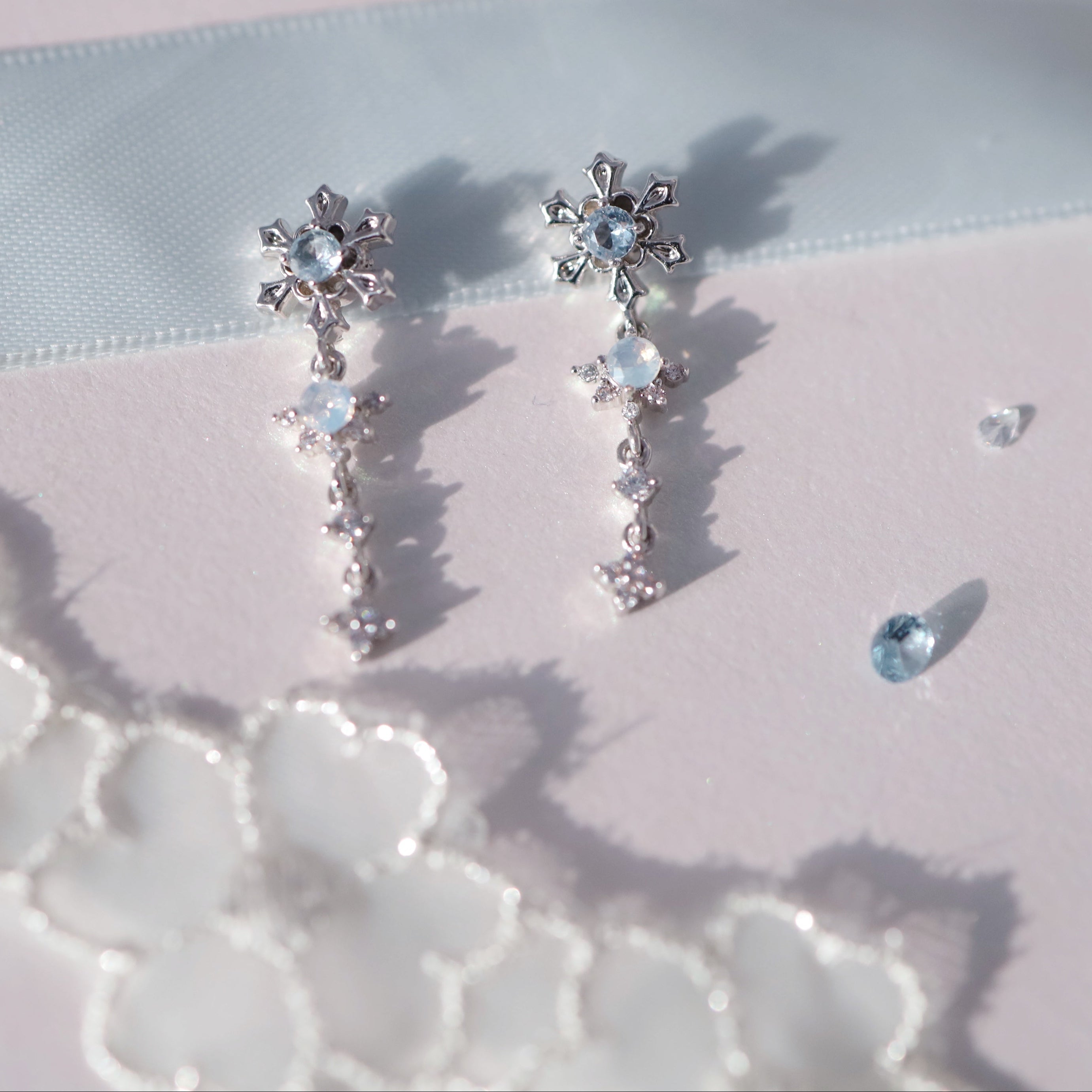 Frozen Snowflake ピアス/イヤリング