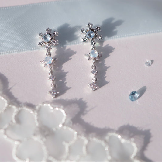 Frozen Snowflake ピアス/イヤリング
