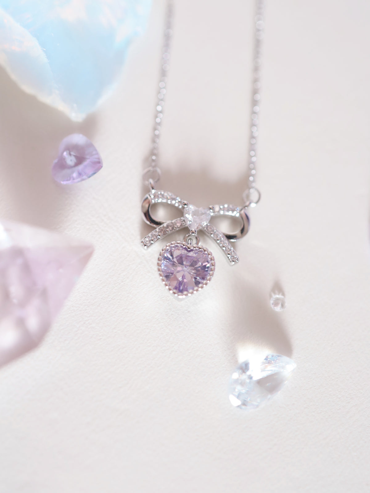 Lovely Knot ネックレス ＜新色追加＞