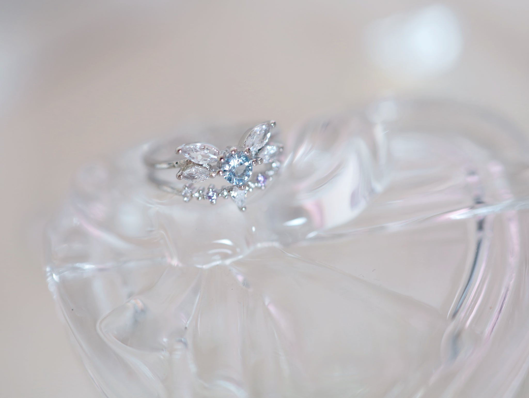 ♥人気再販♥ Blue Fairy リング ＜新色追加＞