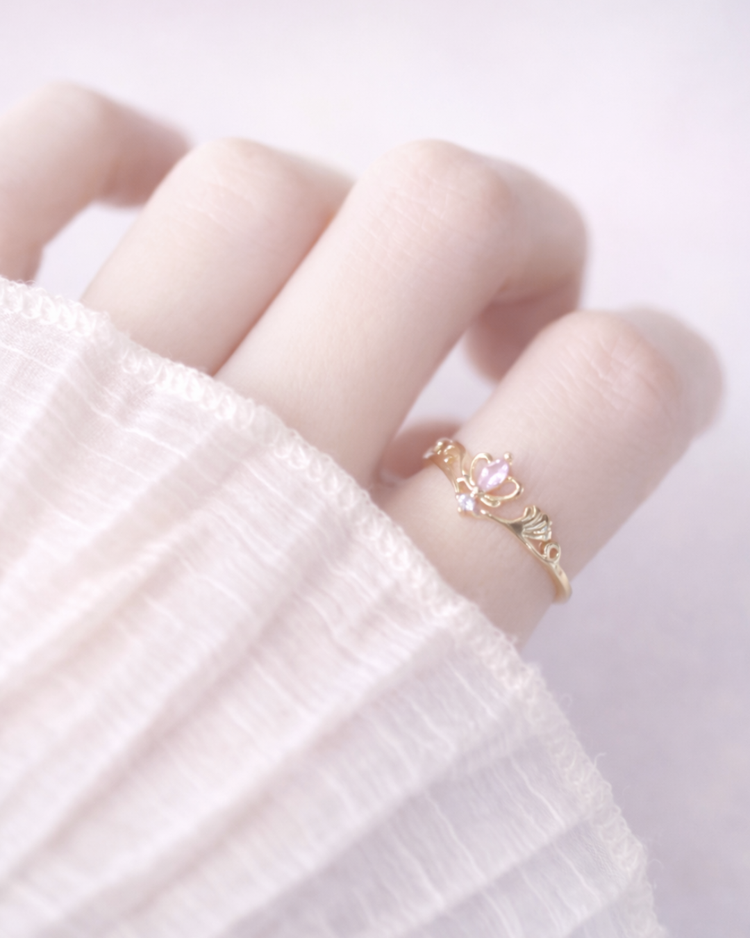 Lunaria Crown リング