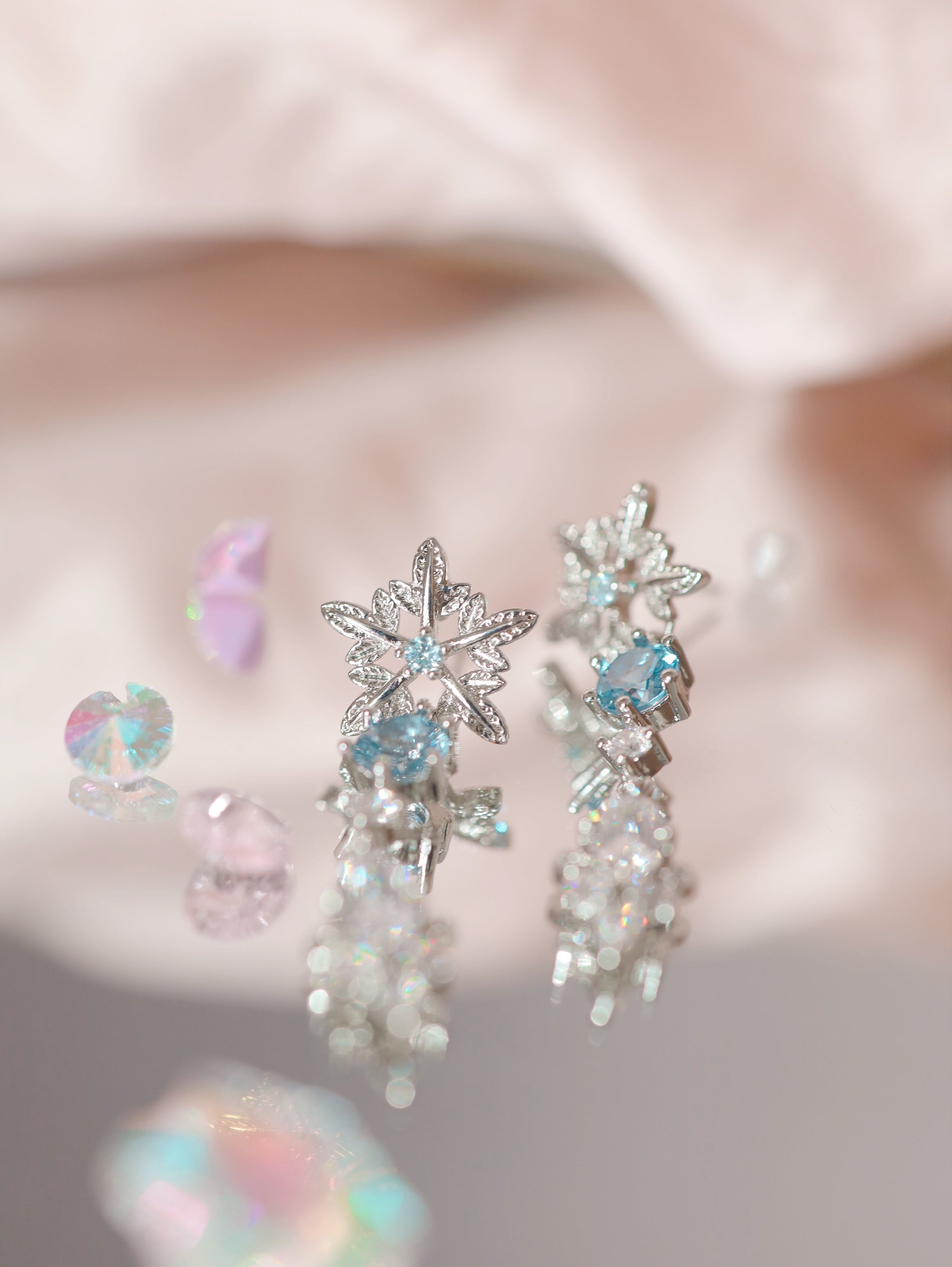 Snowflake Mirage ピアス/イヤリング