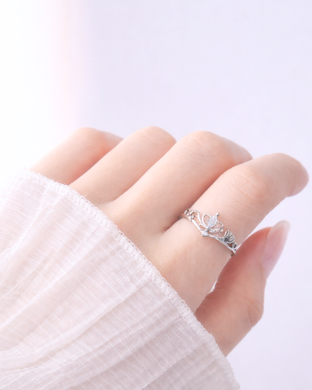 Lunaria Crown リング