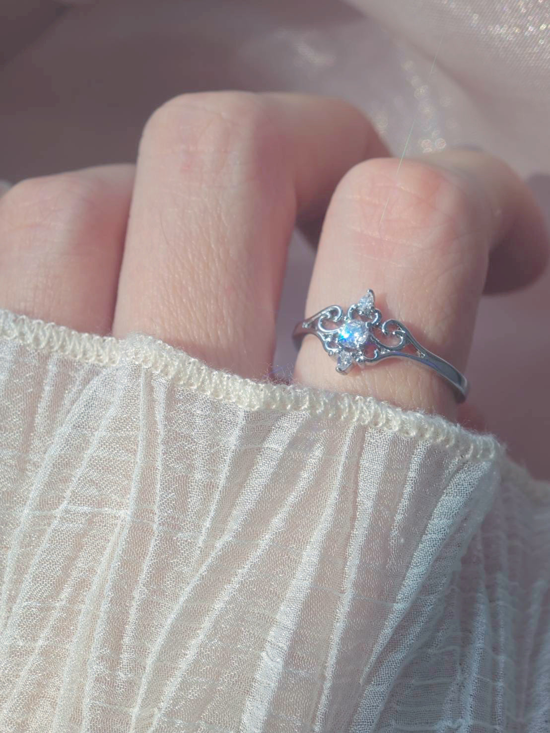 Crystal Tiara リング