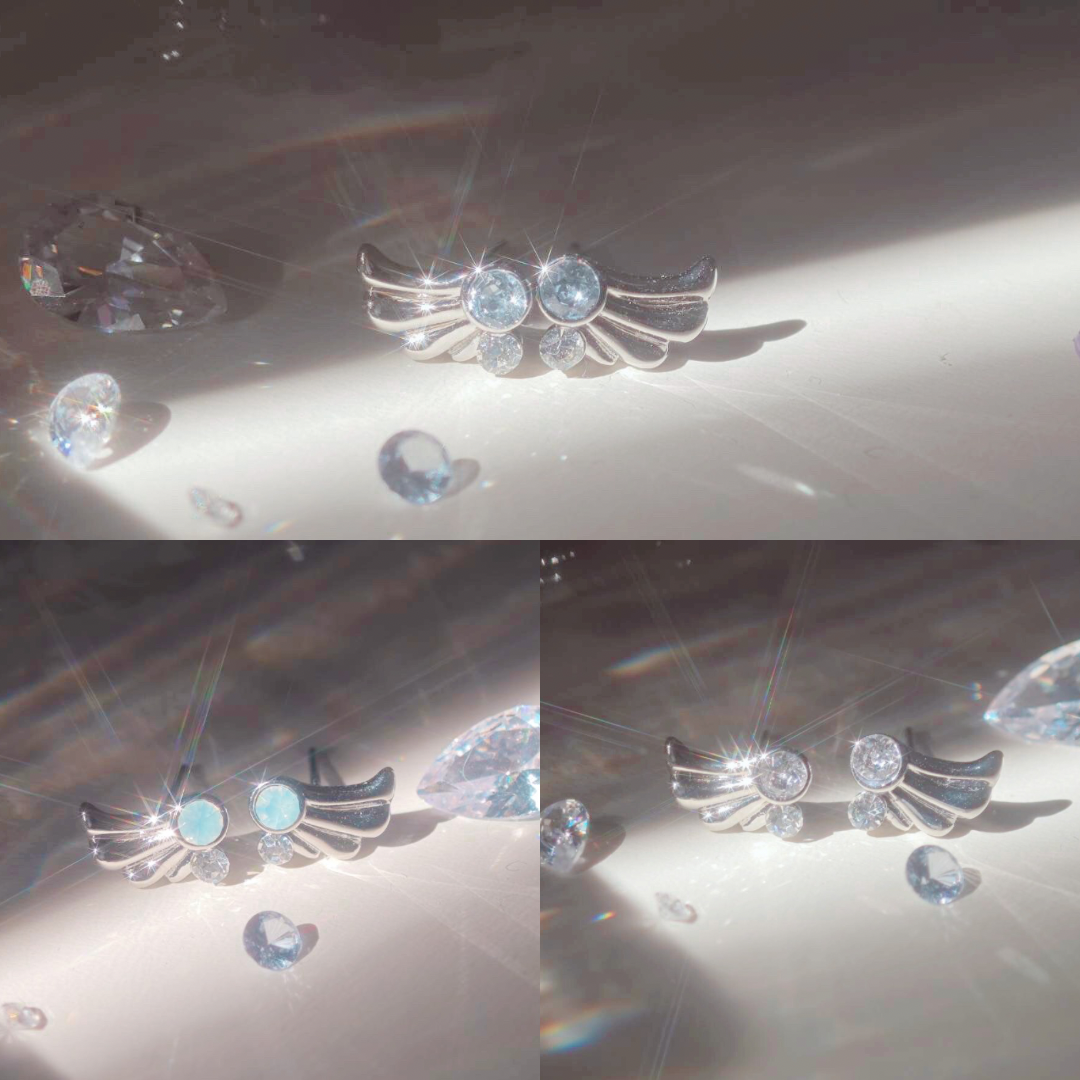 Angel Wing ピアス/イヤーカフ