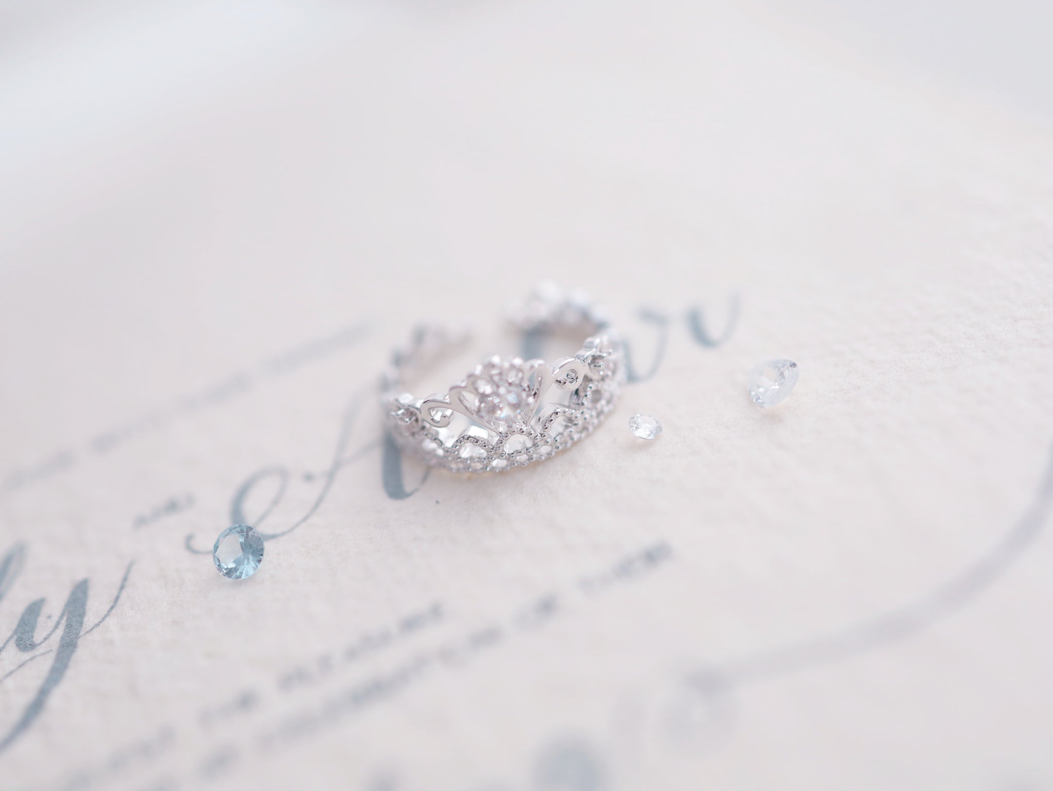 Swan Lace Glow リング