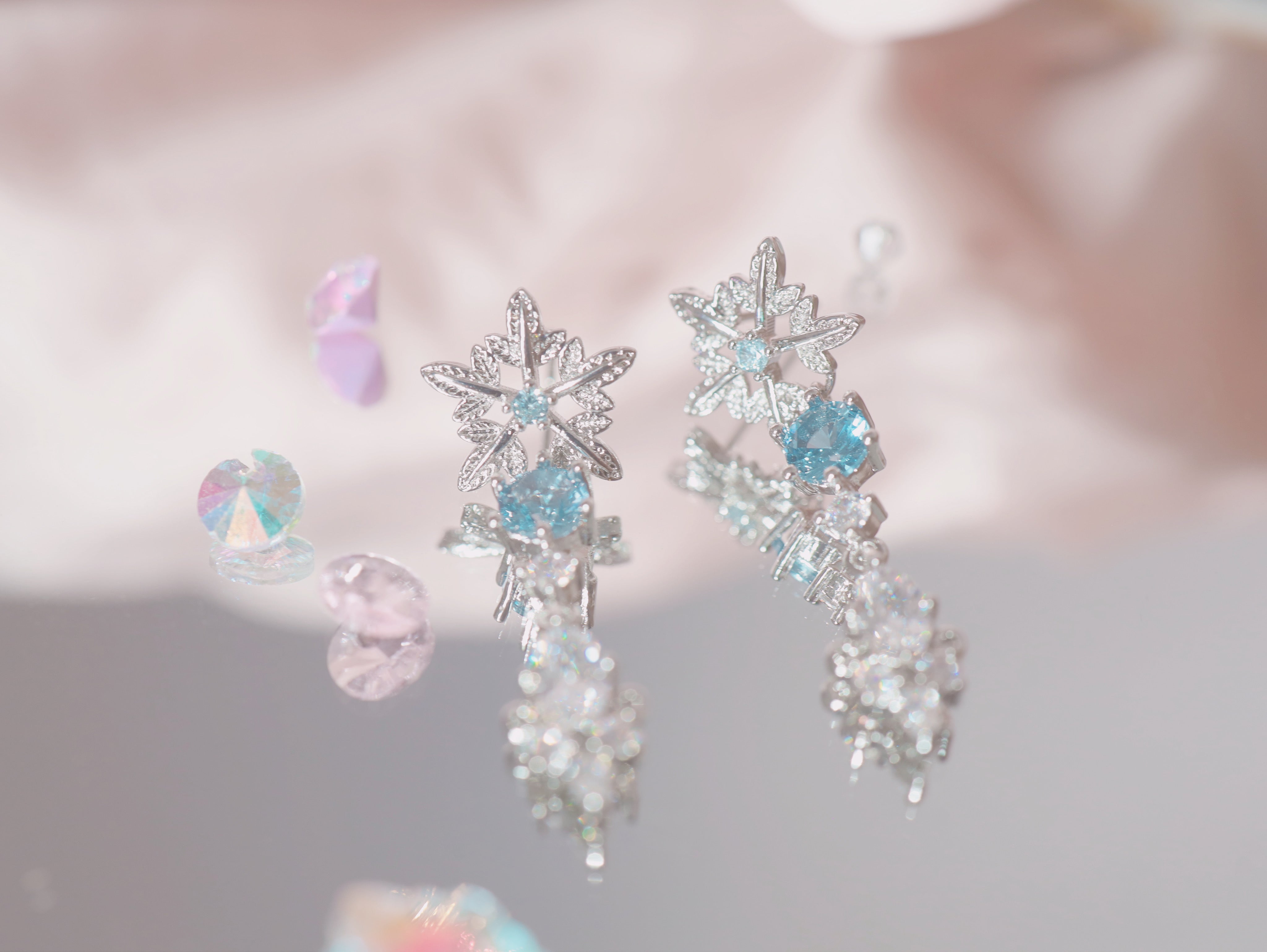 Snowflake Mirage ピアス/イヤリング