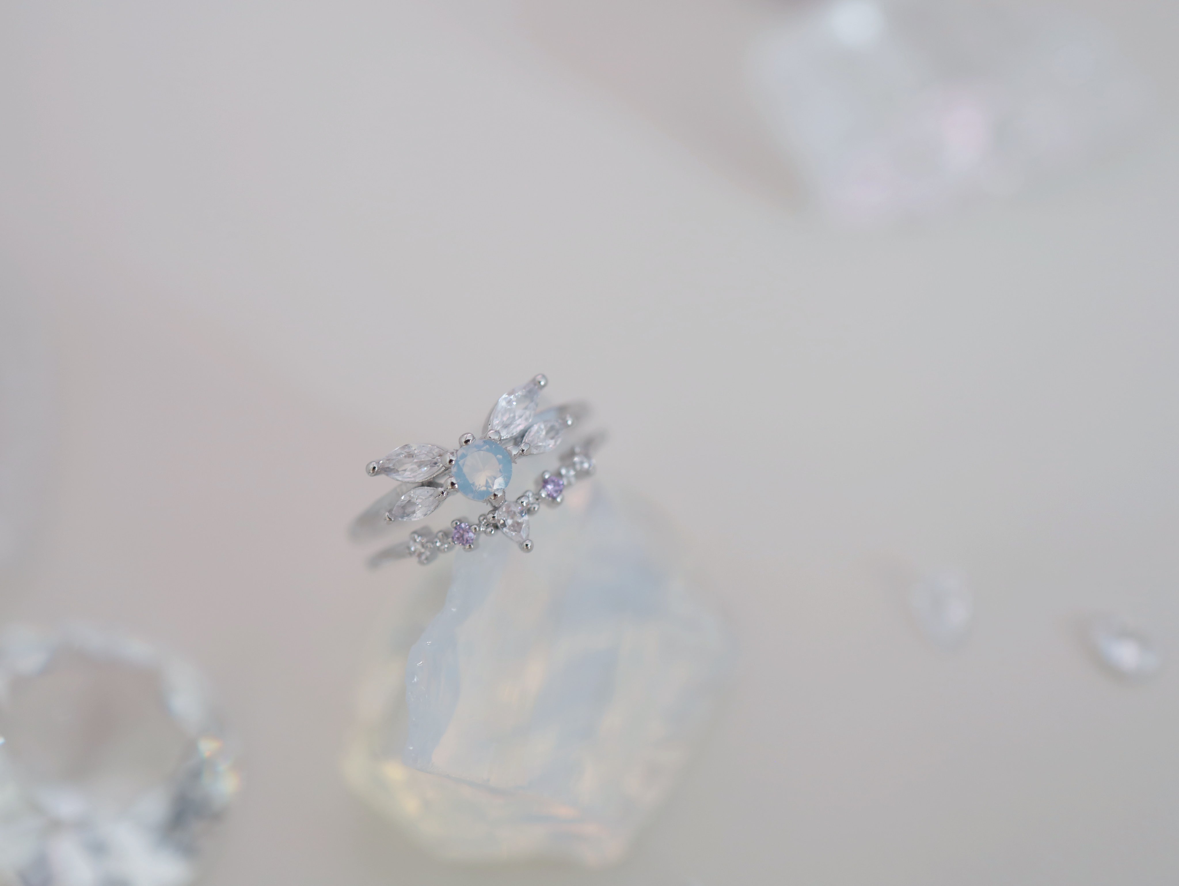 ♥人気再販♥ Blue Fairy リング ＜新色追加＞