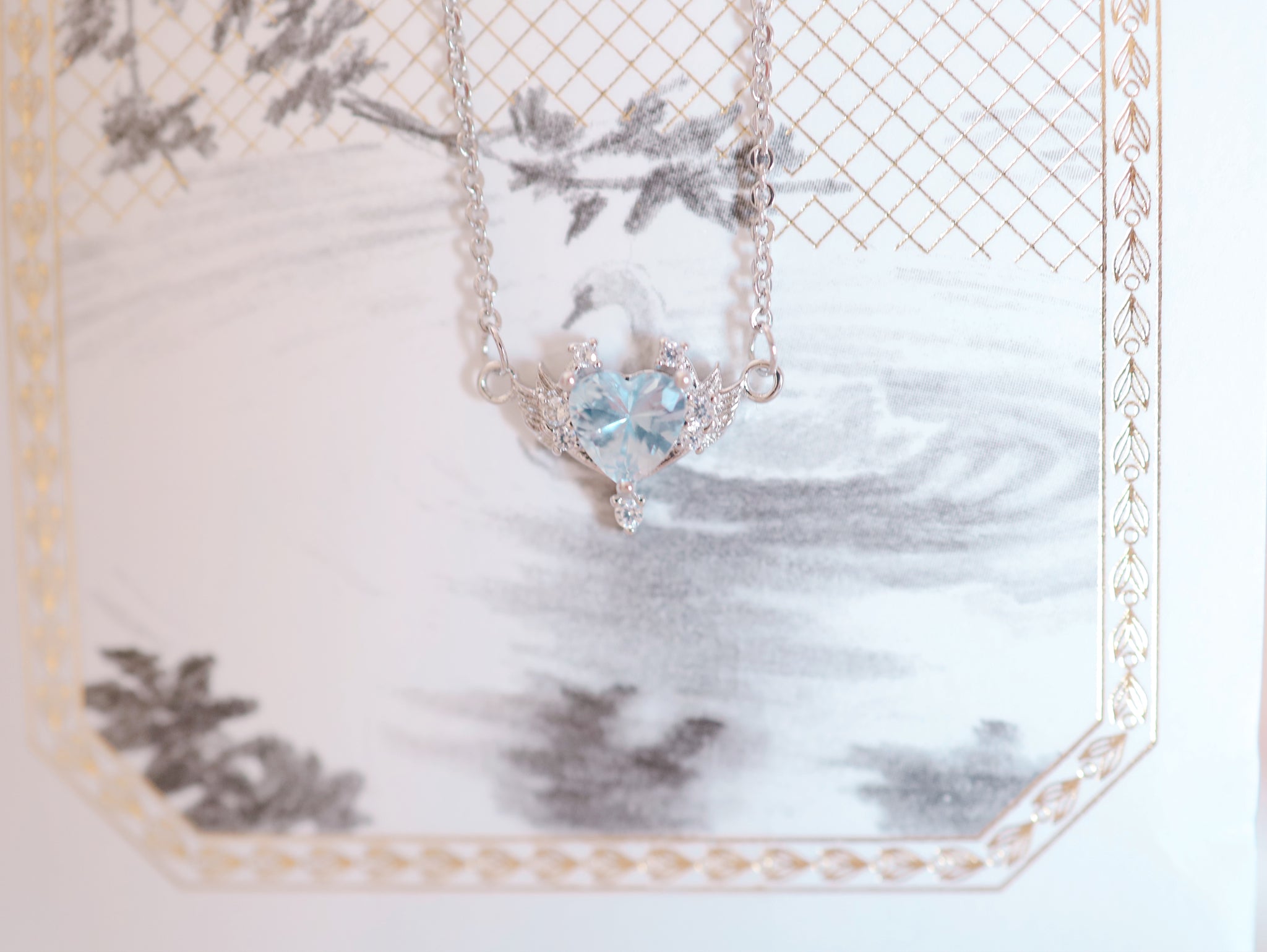 ♥リニューアル再販♥ ocean heart ネックレス