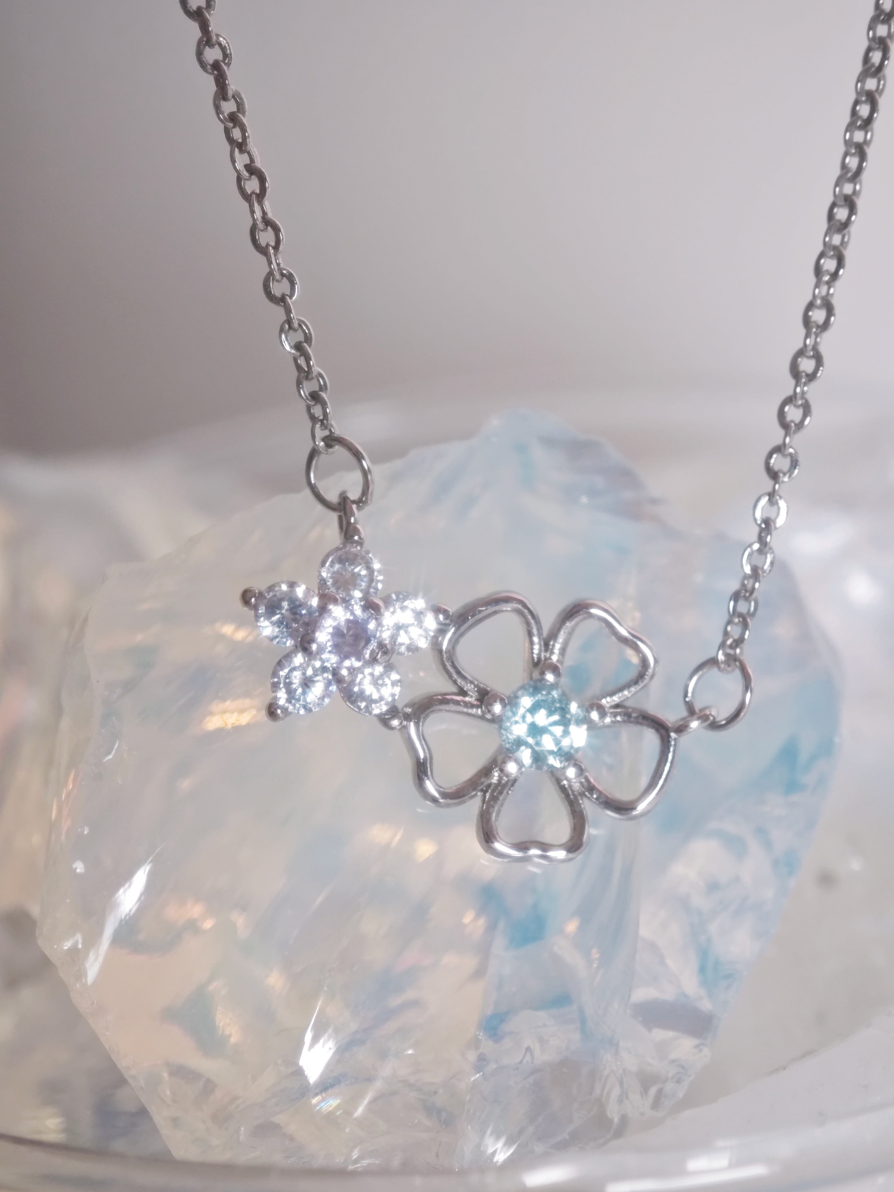 Forget me not  ネックレス
