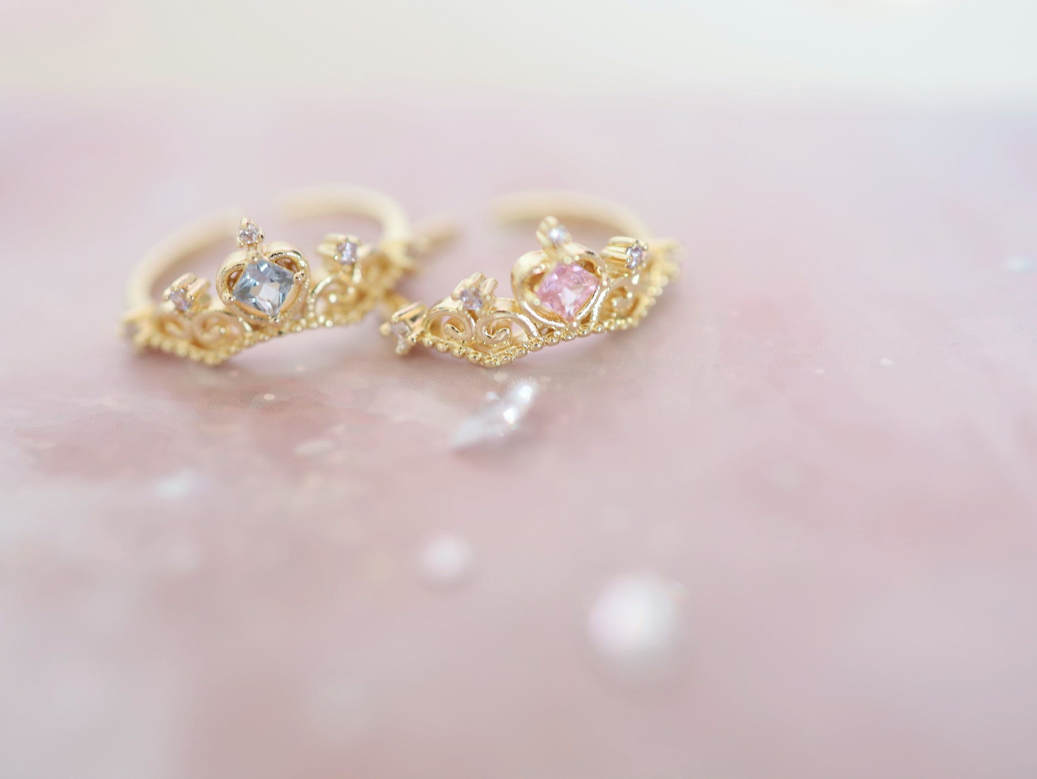 ♥人気再販♥ glamour crown リング ＜新色追加＞