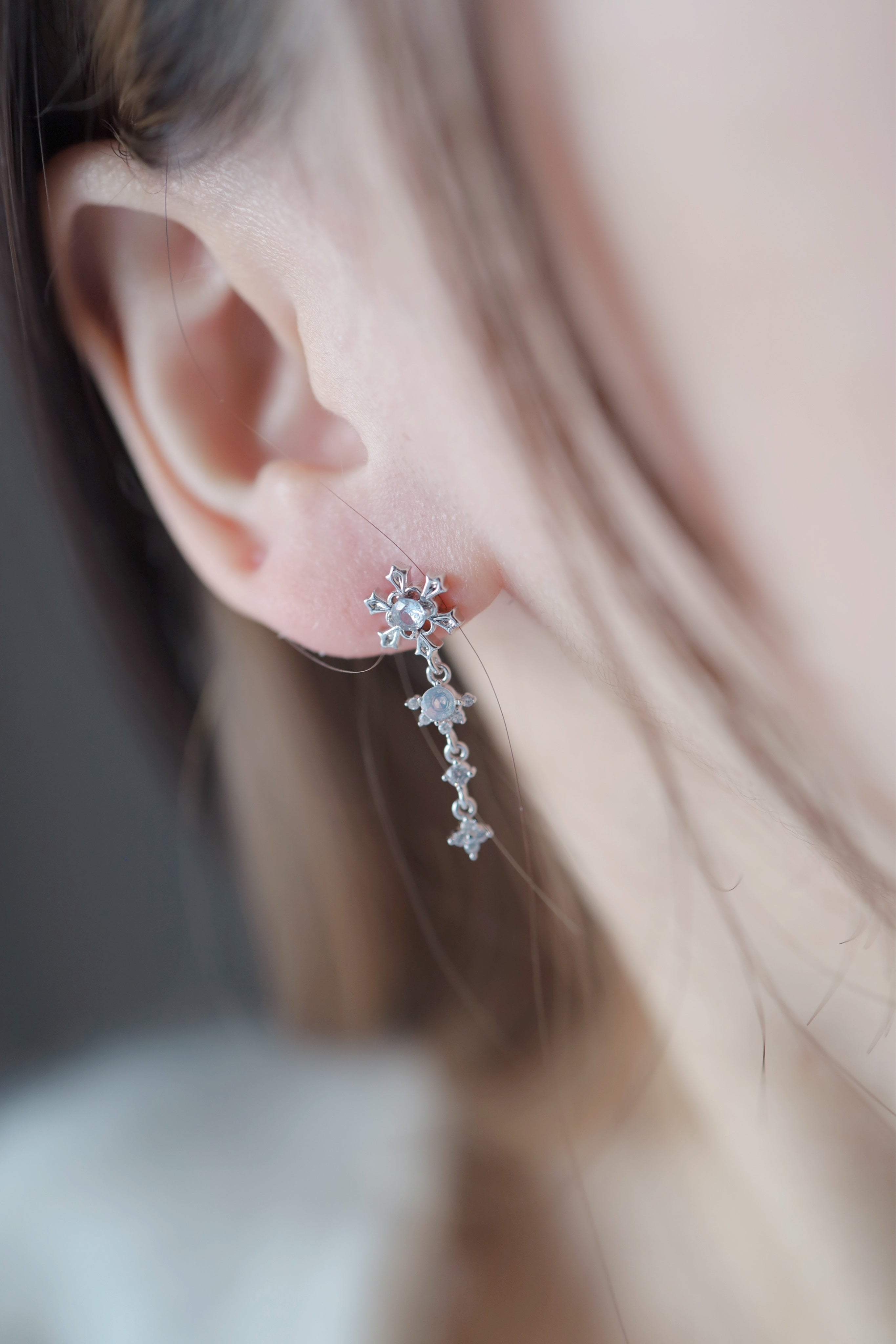 Frozen Snowflake ピアス/イヤリング