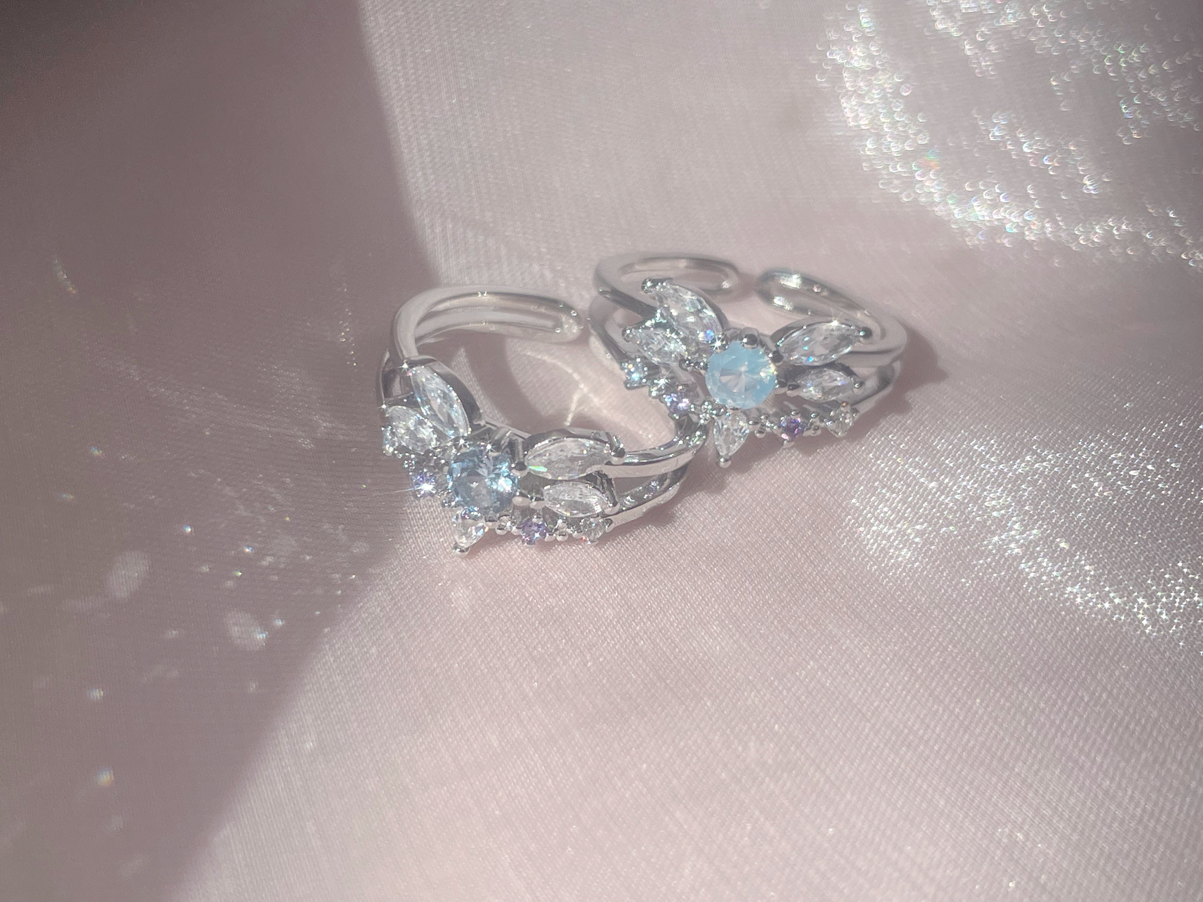 ♥人気再販♥ Blue Fairy リング ＜新色追加＞