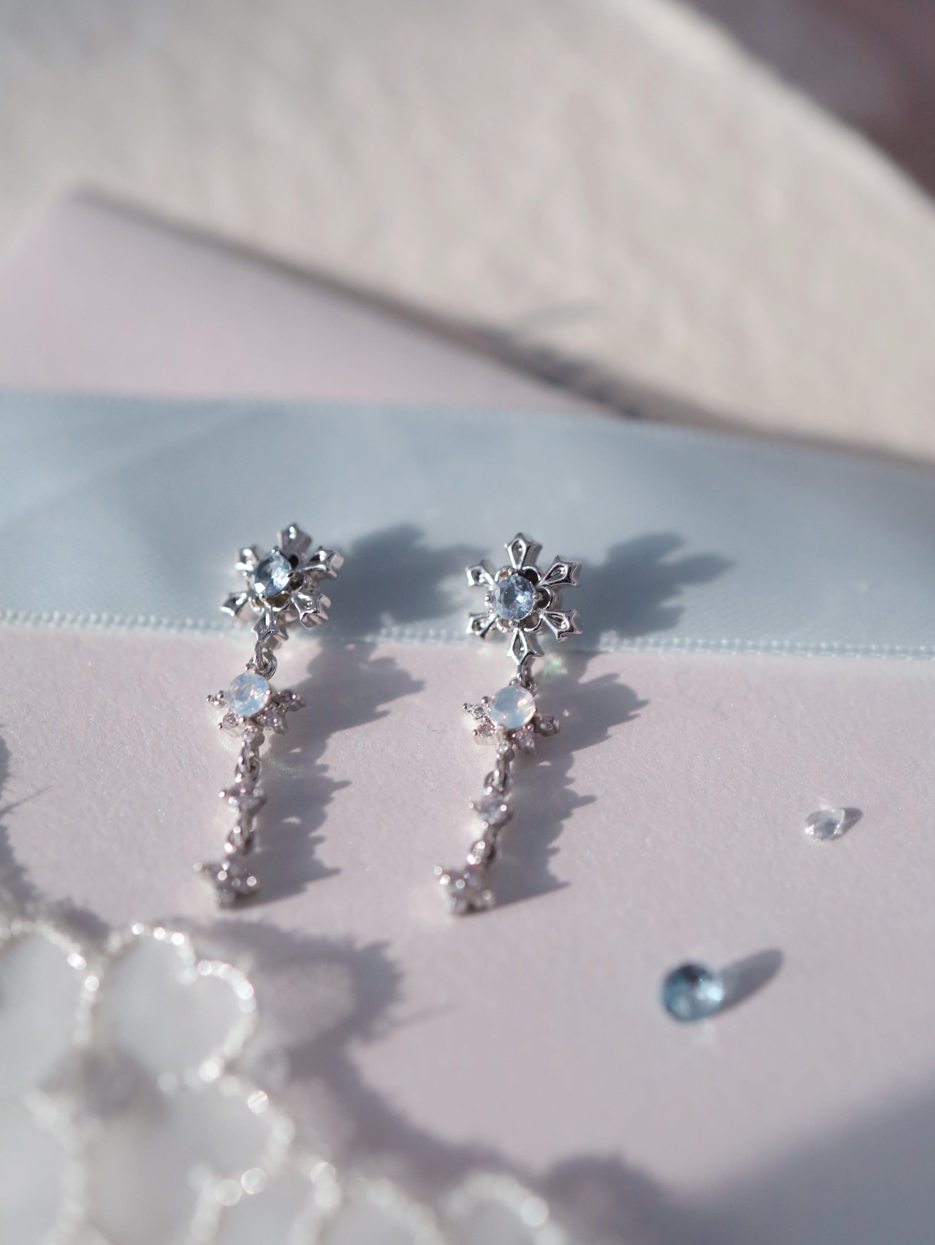 Frozen Snowflake ピアス/イヤリング