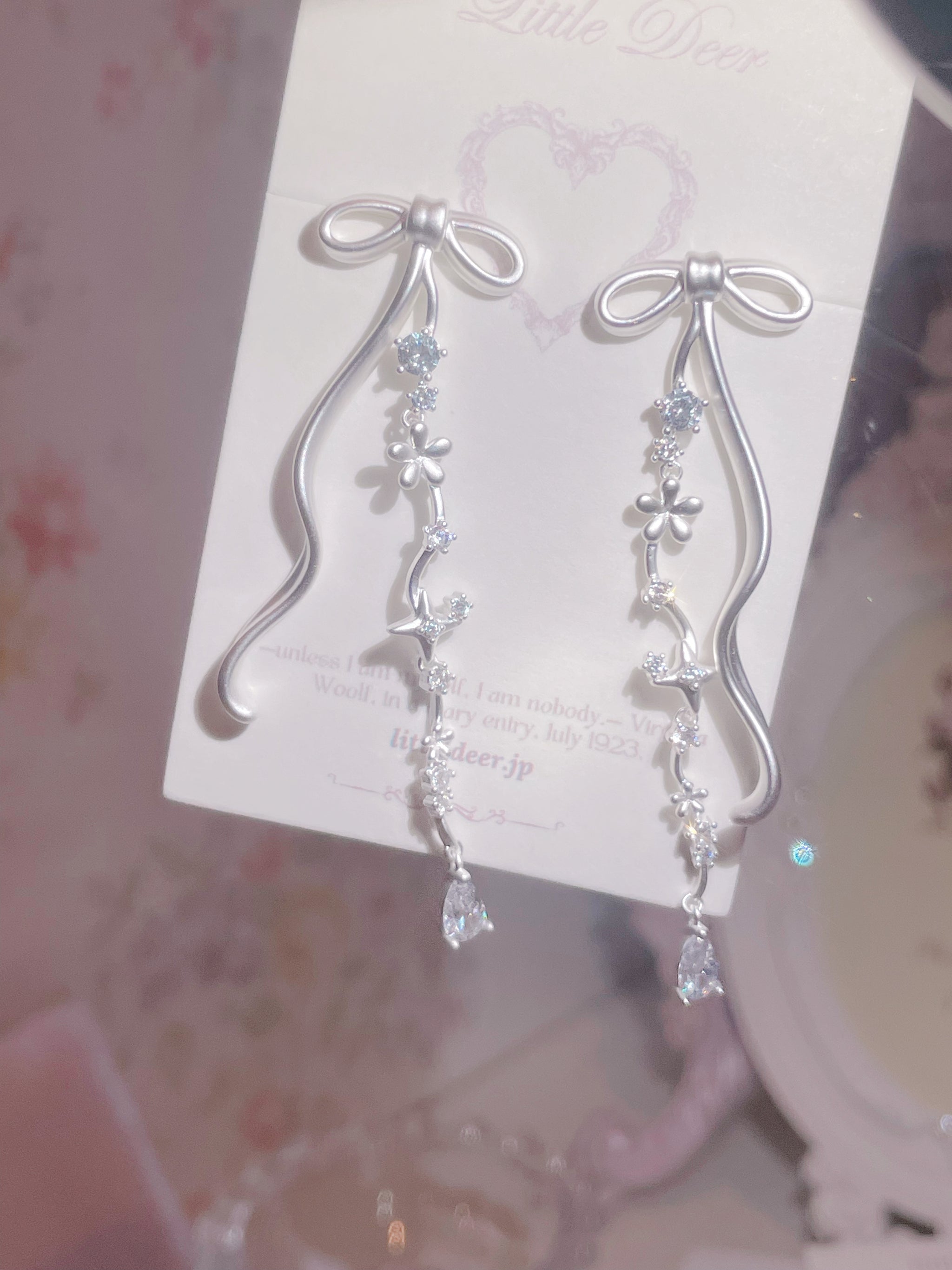 Ethereal Blossom ピアス/イヤリング