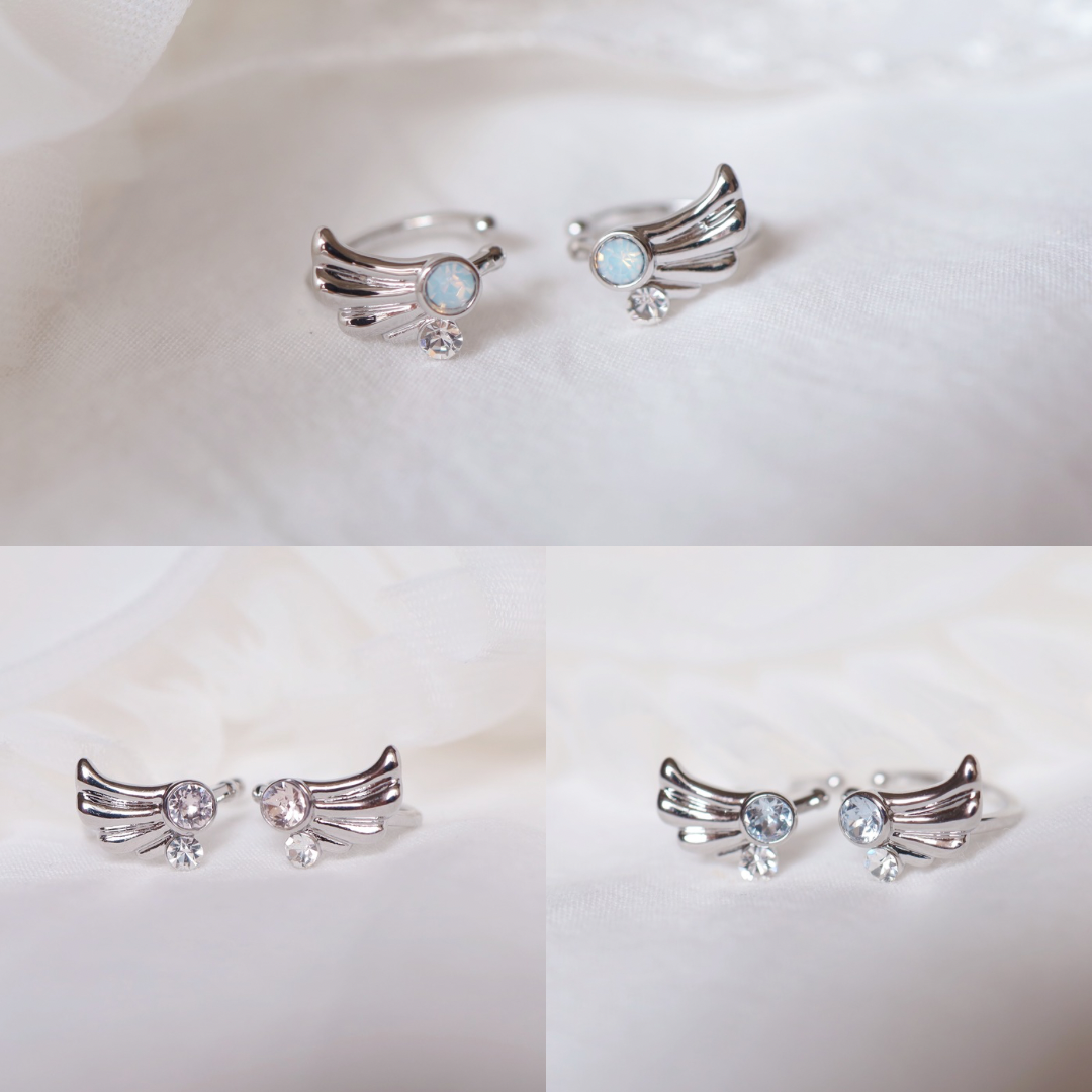 Angel Wing ピアス/イヤーカフ