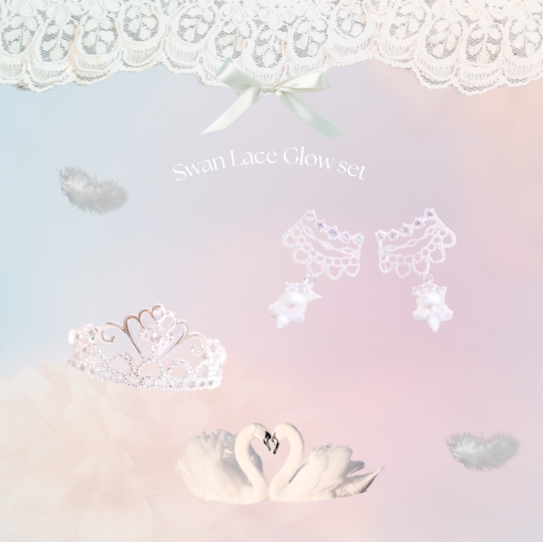 Swan Lace Glow Set