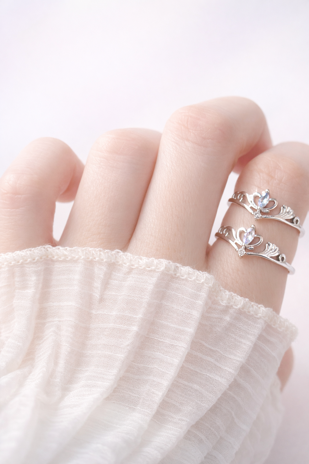 Lunaria Crown リング