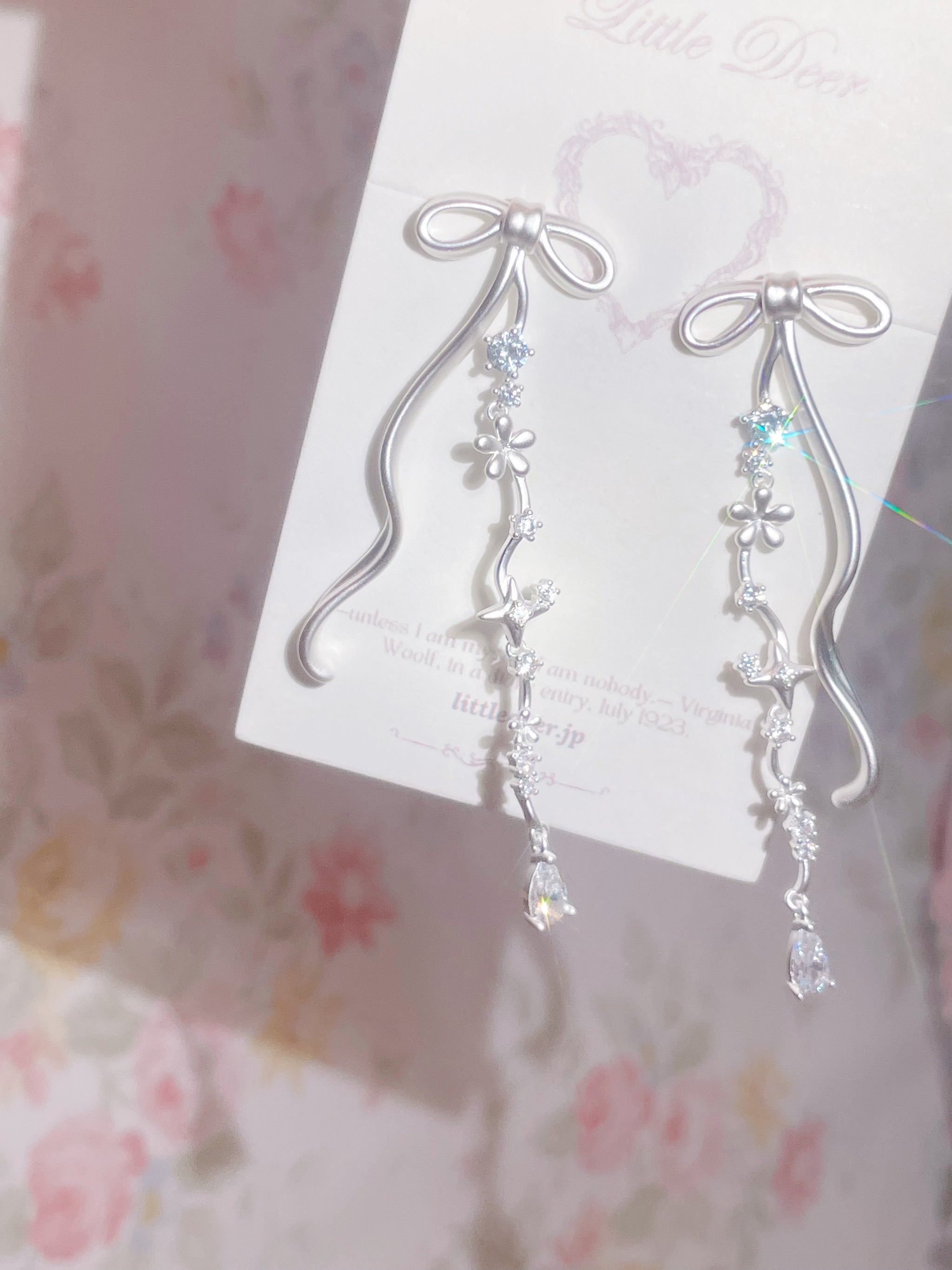 Ethereal Blossom ピアス/イヤリング