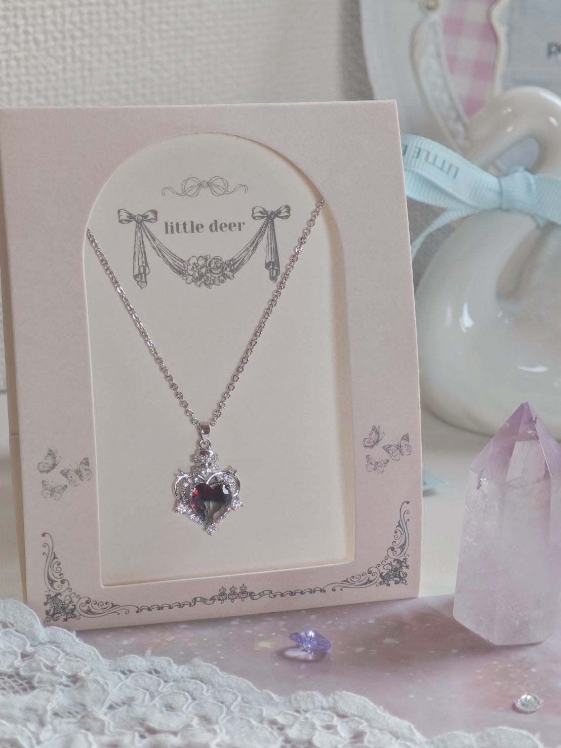 Crystal Perfume ネックレス