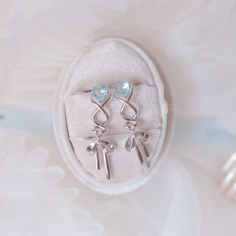 ♥人気再販♥ Ballet Heart ピアス/イヤリング ＜新色追加＞
