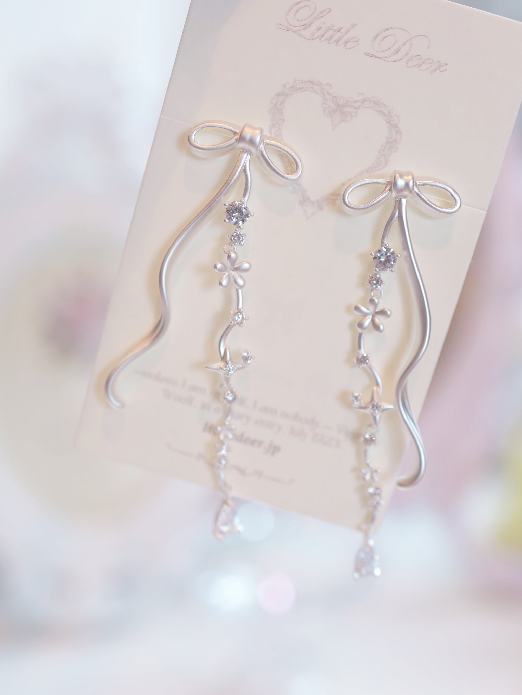 Ethereal Blossom ピアス/イヤリング