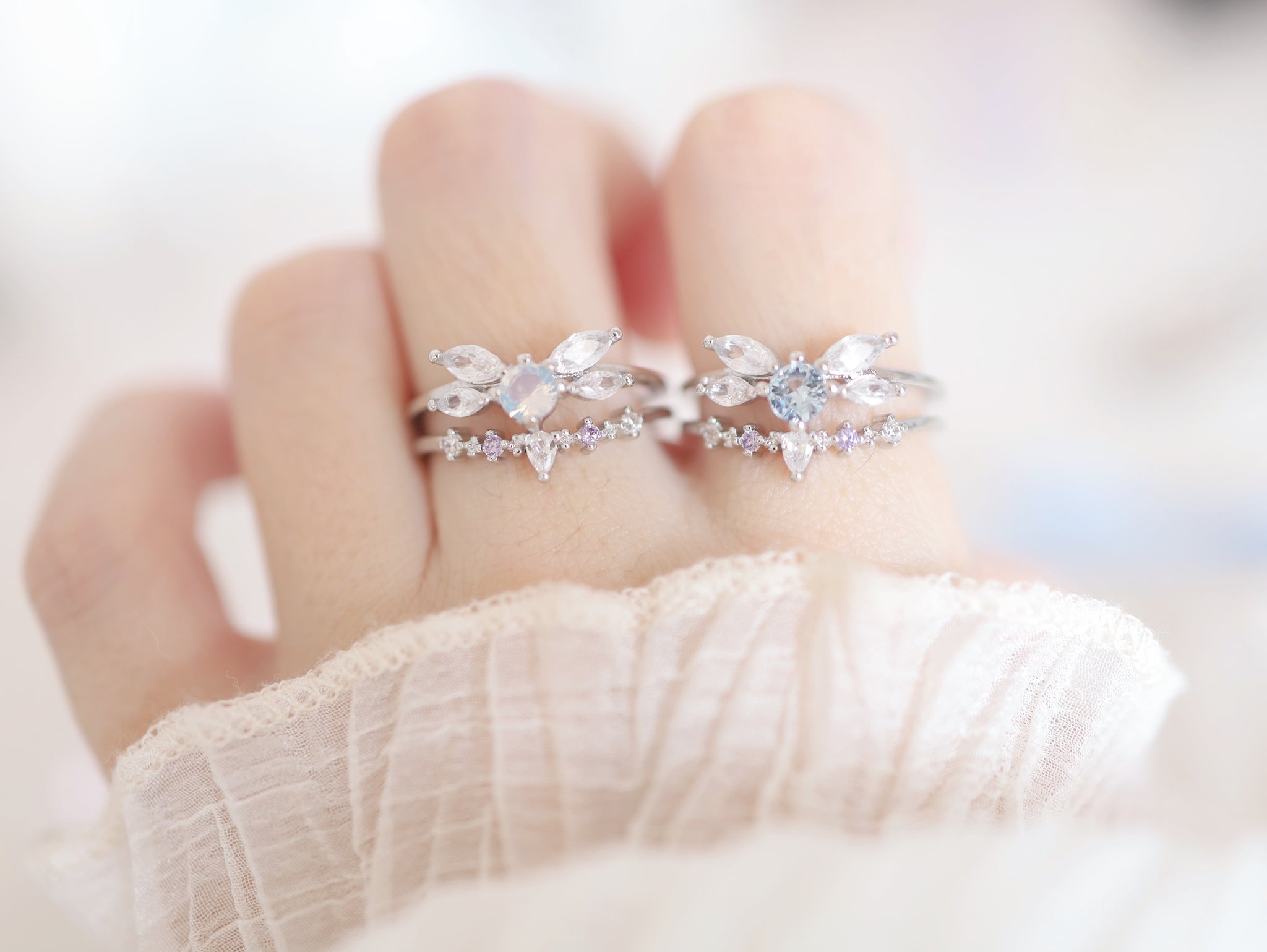 ♥人気再販♥ Blue Fairy リング ＜新色追加＞