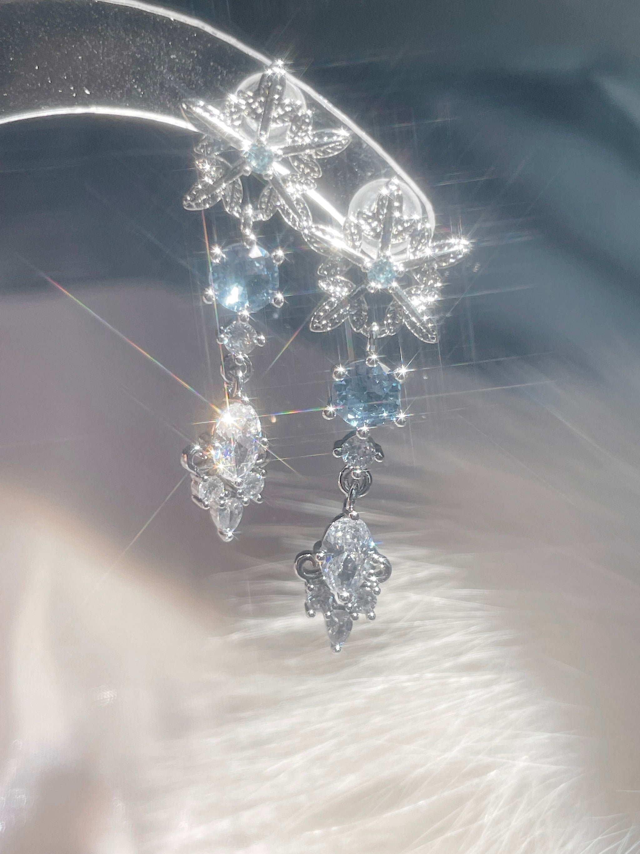 Snowflake Mirage ピアス/イヤリング