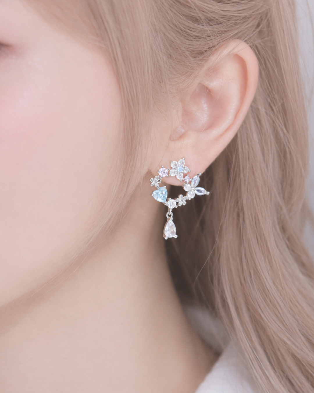 Lovely Wreath ピアス