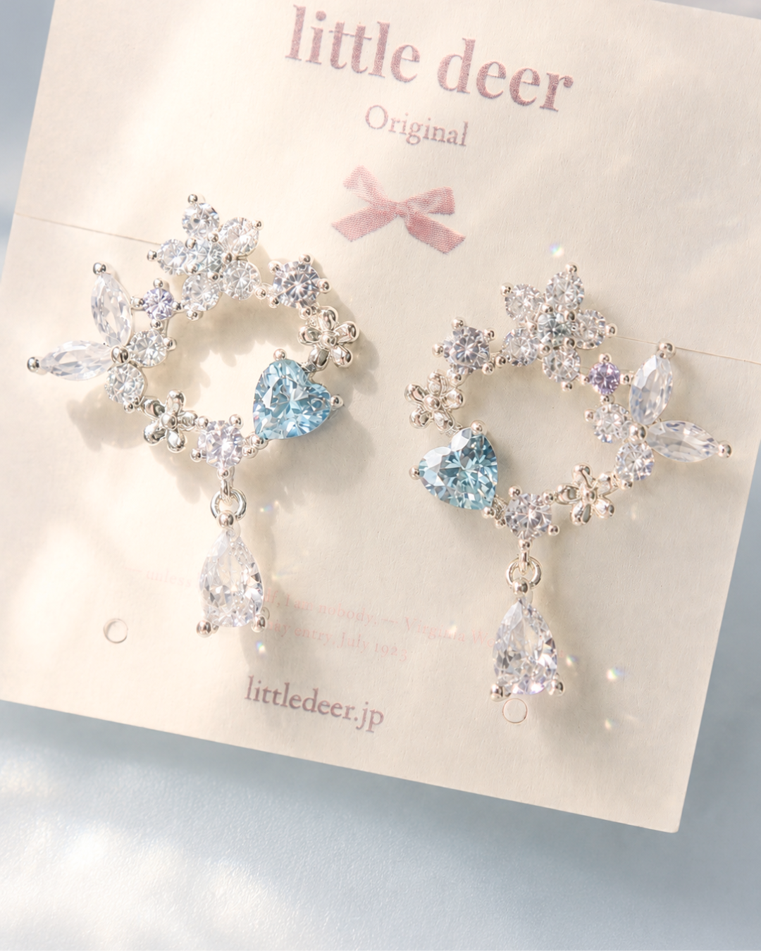 Lovely Wreath ピアス