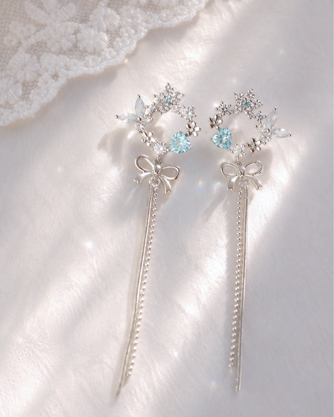 Lovely Wreath ピアス