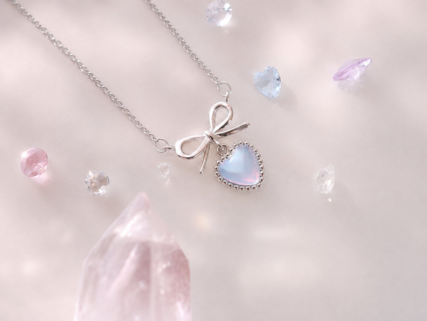 Aurora Ribbon ネックレス