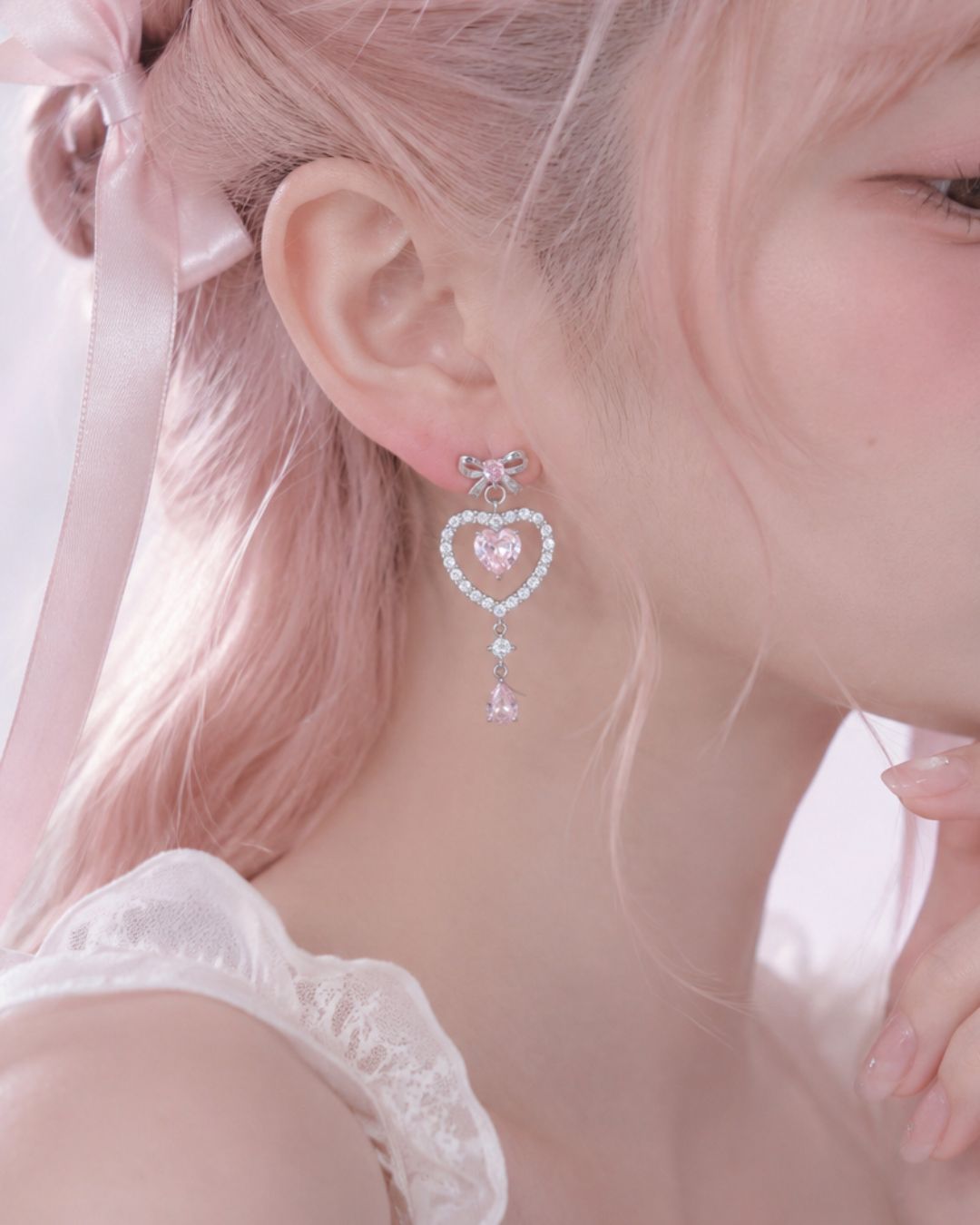 Dream in Pink ピアス