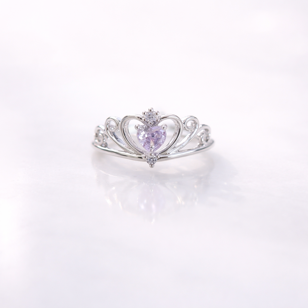 ♥人気再販♥ Violet Heart Ring