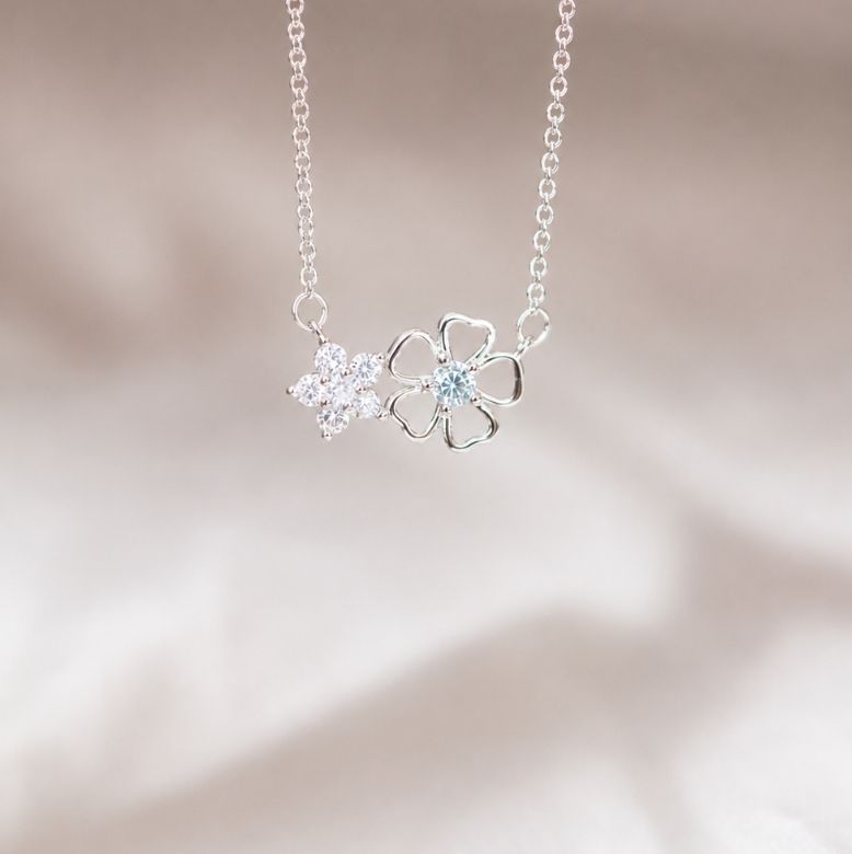 Forget me not  ネックレス