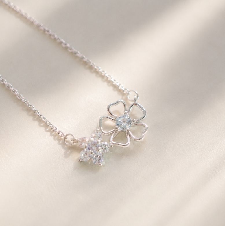 Forget me not  ネックレス